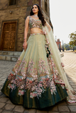 LAVANTEFASHIONNetSequinseembroiderySemi-StitchedLehengacholi_Dupatta_1 - LaVante Fashion