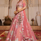 Graceful Net Lehenga Choli Set with Sequined Dupatta