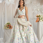 Graceful Net Semi-Stitched Lehenga Choli With Sequin Detailing