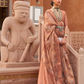 Organza Silk Saree with Jacquard Butti and Digital Print
