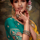 Heavy Embroidered Designer Silk Saree for Elegant Occasions