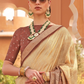 Traditional Saree Crafted in Polyester Viscose Silk Fabric