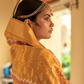 Graceful Patola Silk Saree with Intricate Weaving Work