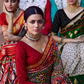 Dola Silk Saree with Ethnic Traditional  Patola Print Design
