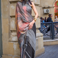 Elegant Poly Viscose Printed Saree with Handloom Weaving Detailing