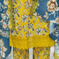 Lehenga Choli de seda de diseñador en color azul turquesa, lista para usar, con brillo y detalles de espejo
