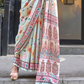 Casual Wear Satin Georgette Saree with Beautiful Digital Print