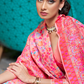 Elegant Kashmiri Kani Saree in Handloom Modal Silk