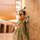 Digital Printed Tissue Silk Saree with Subtle Zari Shine