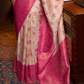 Elegant Pure Chaap Silk Saree with Weaving Detailing