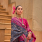 Timeless Patola Print Pure Dola Silk Saree Design