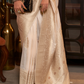 Graceful Georgette Silk Saree with Zari Woven Detailing