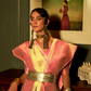 Pure Linen Weaving Saree with Stylish Copper Zari Work