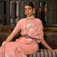 Banarasi Saree with Contrast Border and Traditional Weaving