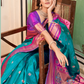 Pure Paithani Silk – Traditional Elegance with Royal Charm