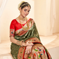 Pure Paithani Tissue Silk Saree with Rich Zari Border