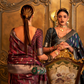 Satin Handloom Saree with Intricate Weaving Work