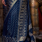 Designer Satin Silk Saree with Intricate Woven Detailing