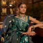 Pure Satin Saree with Elegant Handloom Weaving Design