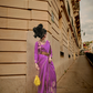 Zari Handloom Woven Satin Silk Saree with Lustrous Finish