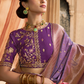 Pure Satin Bliss Saree with Fancy Finish and Designer Appeal