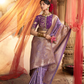 Pure Satin Bliss Saree with Fancy Finish and Designer Appeal