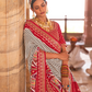 Elegant Designer Patola Saree in Pure Smooth Silk