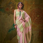 Pure Spun Rangkaat Weaving Saree with Heavy Pallu & Tassels