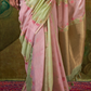 Pure Spun Rangkaat Weaving Saree with Heavy Pallu & Tassels