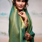 Lightweight Tissue Silk Saree with Luxurious Glow Finish
