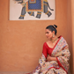 Elegant Tissue Silk Saree with Patola Designer Blouse