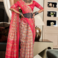 Pure Tussar Silk Saree with Patola Print & Lagdi Patta Pallu - LaVante Fashion