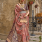 Traditional Wear Pure Silk Saree with Artistic Prints