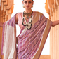 Designer Poly Viscose Silk Saree with Printed Foil Touch