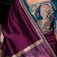 Pure Silk Saree with Beautifully Weaved Pallu and Border - LaVante Fashion