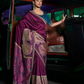 Pure Silk Saree with Beautifully Weaved Pallu and Border - LaVante Fashion