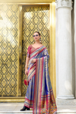 LAVANTEFASHIONPureTissueSilkwithZariWeaving_AmazingIkkatPattern_3 - LaVante Fashion