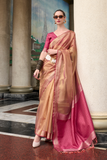 LAVANTEFASHIONPureTissueWithBeautifulDesignerPalluandblouse_1 - LaVante Fashion