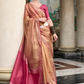 Pure Tissue With Beautiful Designer Pallu and blouse - LaVante Fashion