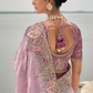 Opulent Glamour in Viscose Jacquard with Zari Sequins & Stone Embroidery