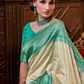 Pure Weaving Silk with Zari Woven Butta & Contrast - LaVante Fashion