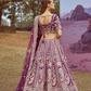 Pure Silk Moti And Sequins Embroidery Bridal Lehenga Choli Dupatta