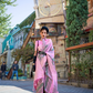 Rangkaat Handloom Katan Silk Saree with Multicolor Weaving