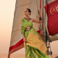 Satin Dual Tone Silk Saree with Elegant Sheen Finish