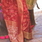 Designer Kanjivaram Saree with Sequin Woven Detailing