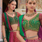 Maroon Traditional Printed Premium Silk Lehenga Set - LaVante Fashion