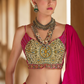 Traditional Printed Premium Silk Lehenga Set