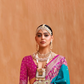 Elegant Zari Patola Saree with Polka Dot Woven Design