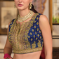 Pink Silk Foil Print Readymade Lehenga Choli for Ceremonial Wear - LaVante Fashion