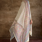 Pure Muslin Salwar Suit with Digital Print & Kashmiri Embroidery